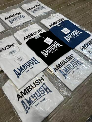 AMBUSH 2008 Short sleeved LOGO短袖T恤男女百搭简约款ins网红潮