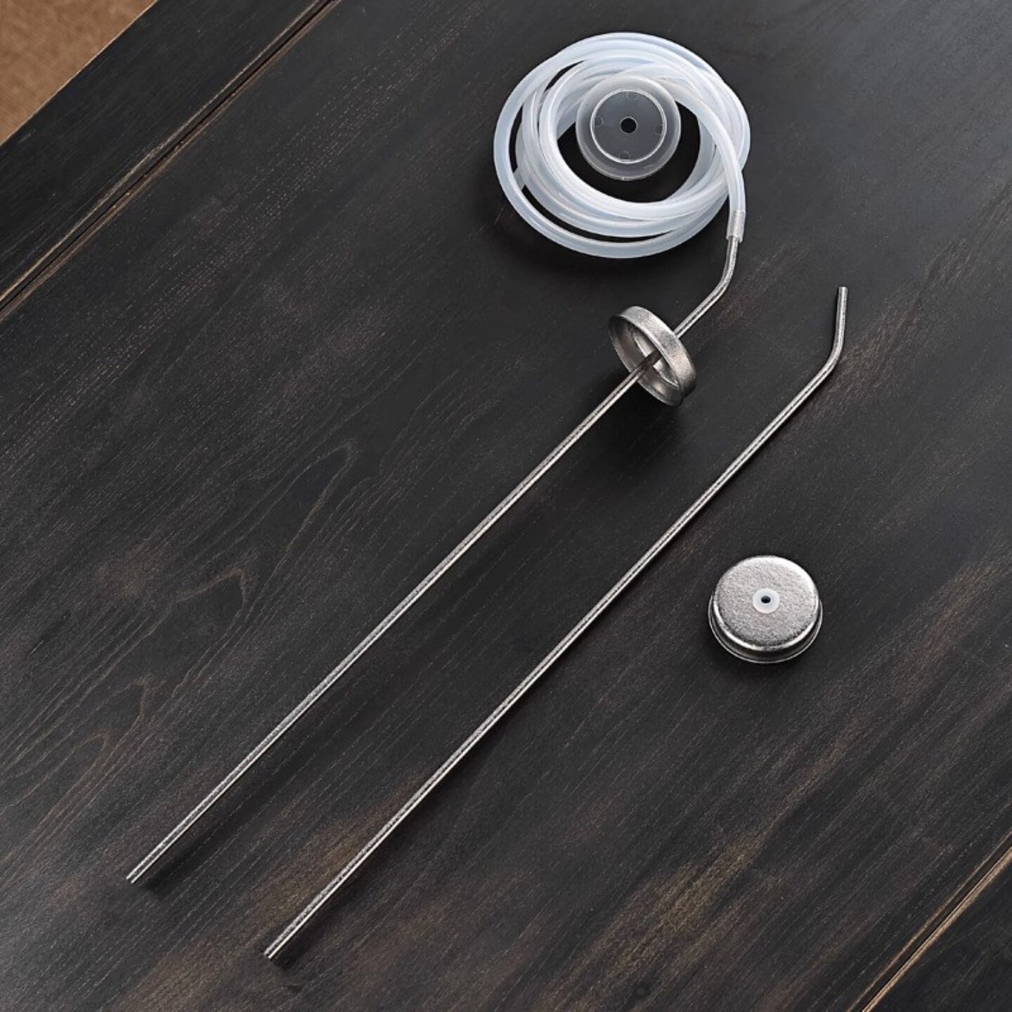 伸缩不锈钢茶具上水管配件自动抽水桶装水茶盘饮水机进水管实用