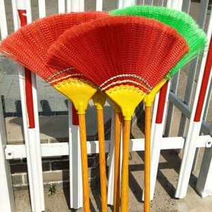 家用硬毛环卫工大扫把扫地扫帚单个农村笤帚结实耐用扫院子