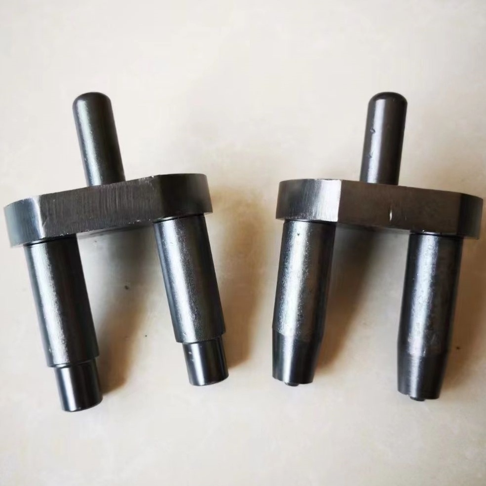 半挂车富华桥13-16吨刹车片双铆头12粗17粗铆片机双铆头