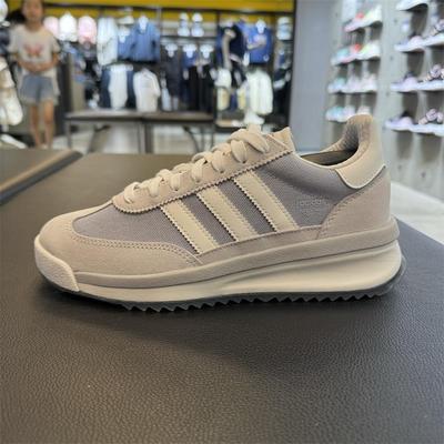 阿迪达斯男女系带运动休闲鞋