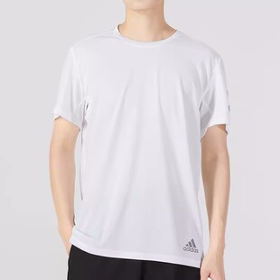 Adidas/阿迪达斯短袖男子夏季运动训练透气圆领T恤 HB7471 HB7470