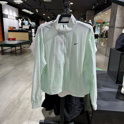 NIKE耐克训练女立领防晒运动外套