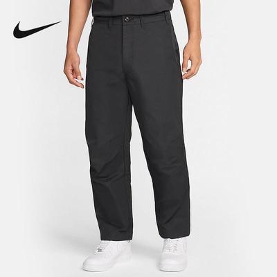 NIKE耐克运动裤男2024冬季新款防泼水宽松休闲梭织长裤FZ0711-060