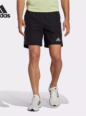 Adidas/阿迪达斯运动裤男子夏季OWN THE跑步透气梭织短裤 H58593