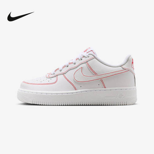 NIKE耐克女鞋AIR FORCE 1 LV8 1 (GS)空军一号休闲鞋IB5688-100