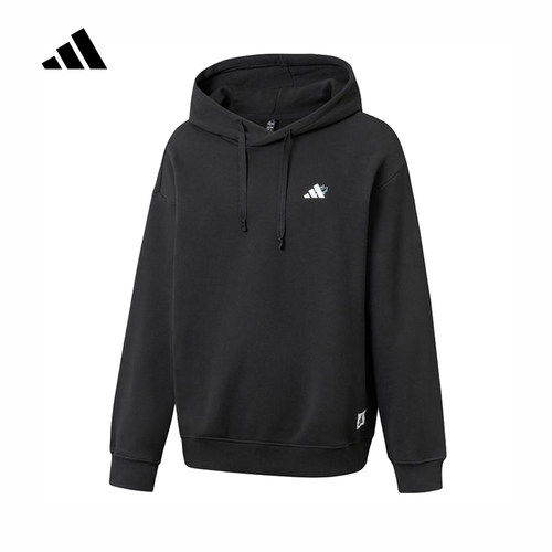 adidas阿迪达斯运动卫衣男2025冬季休闲连帽套头衫KC2875 KC2876