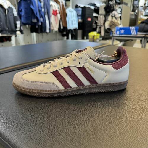 AdidasSamba棕褐色复古潮流板鞋