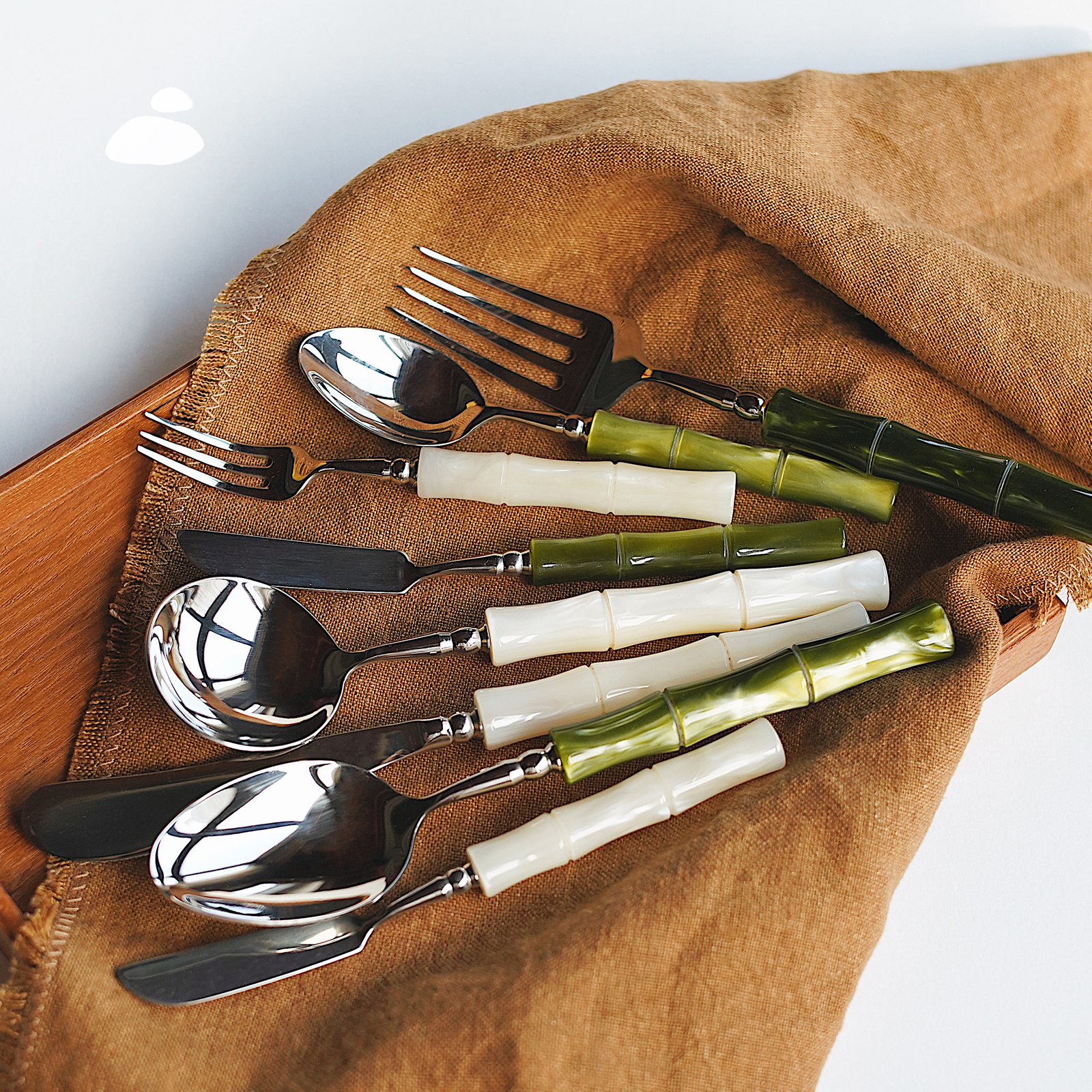 釉光丨轻复古刀叉勺304不锈钢