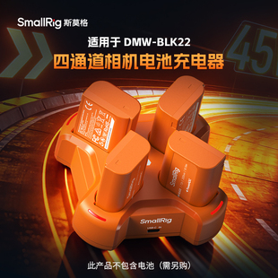斯莫格DMW-BLK22相机电池充电器适用松下DC-S5M2 S5 S9 GH6 GH5M2全画幅单反数码微单LUMIX S5配件