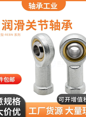 自润滑关节轴承内螺纹型REBN-5 6 8 10 12 14 16 18 20 22 25 30K