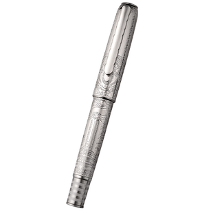 弘典钢笔男士高档学生练字硬笔书法中国风赞歌100活塞上墨练字笔