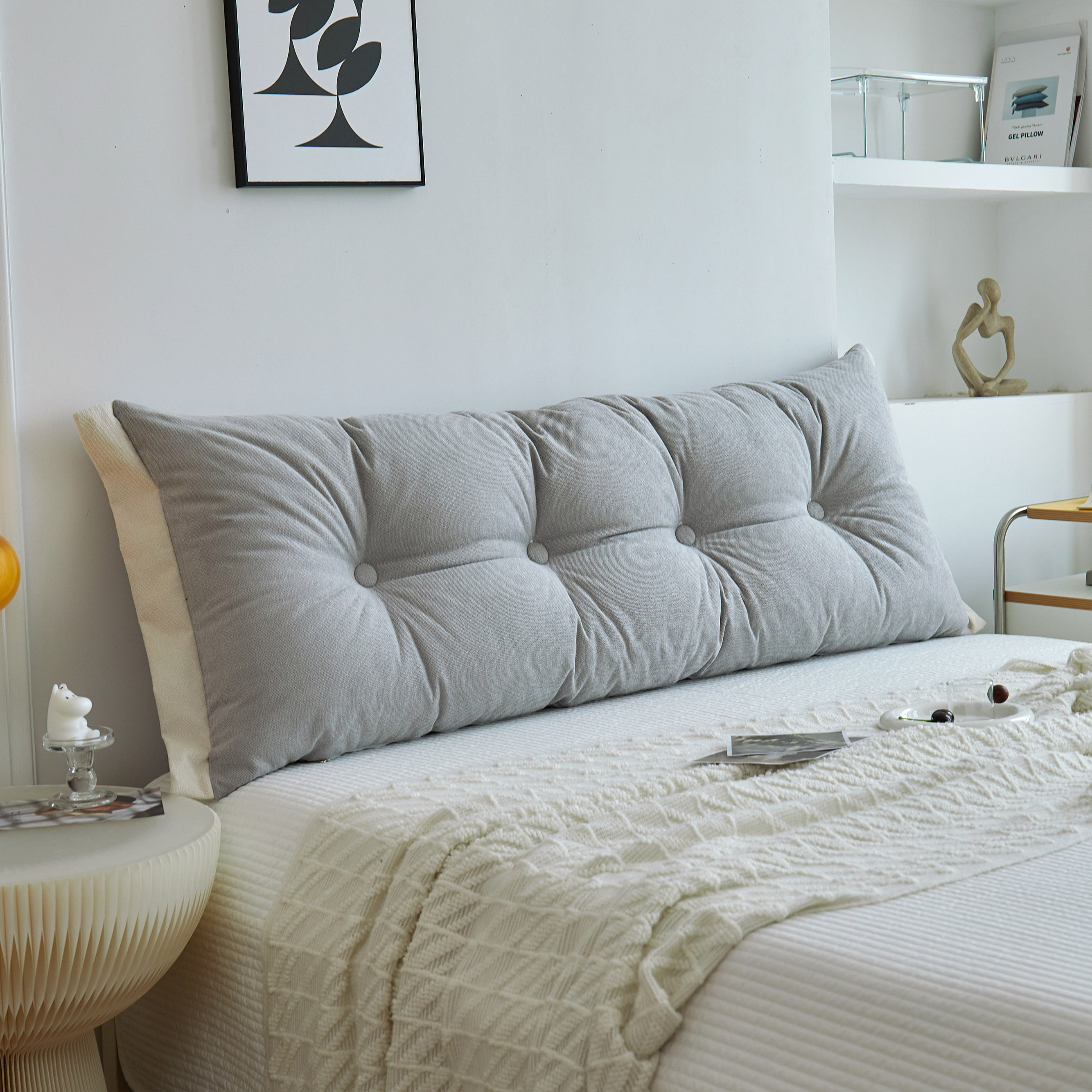 床头靠垫软包榻榻米床上双人长靠枕护腰床靠背垫床头柜靠垫大靠背