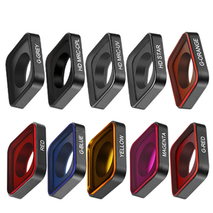 适用Gopro滤镜Hero7/6/5黑色运动相机UV/CPL/ND减光偏正镜潜水镜