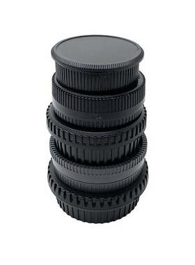 单反相机机身盖 镜头盖 防尘盖 机身前盖+镜头后盖一套 卡口套盖