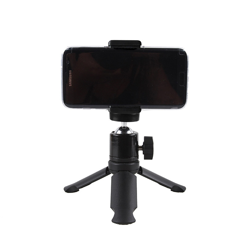 微单相机三脚架 投影仪手机视频直播桌面迷你三角架 球形云台支架