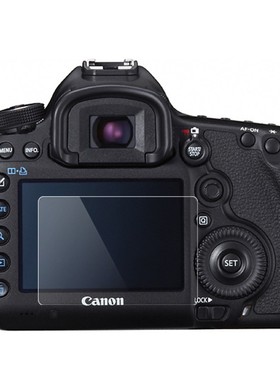 钢化膜适用佳能5D2 5D4 60D 7D 1DX3 3000D 4000D相机贴膜