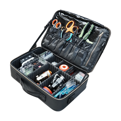 老季PU皮渔具配件收纳包