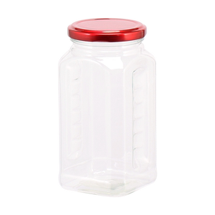 老季饵料收纳瓶饵料瓶钓鱼专用宽口密封方形鱼饵瓶饵收纳瓶饵料罐