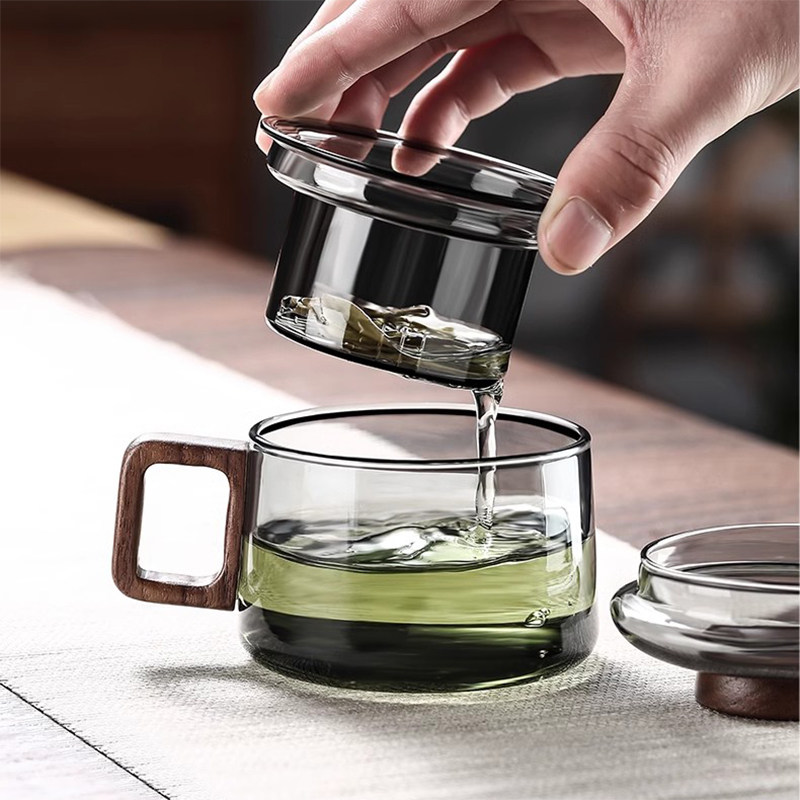 迷你小容量高硼硅泡茶杯