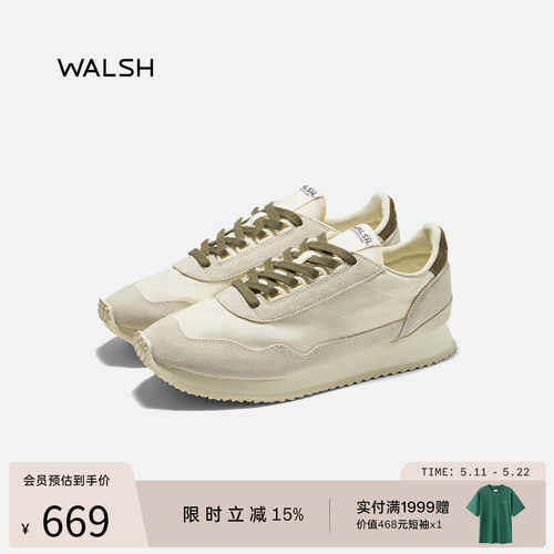 NormanWalsh复古慢跑鞋轻休闲鞋
