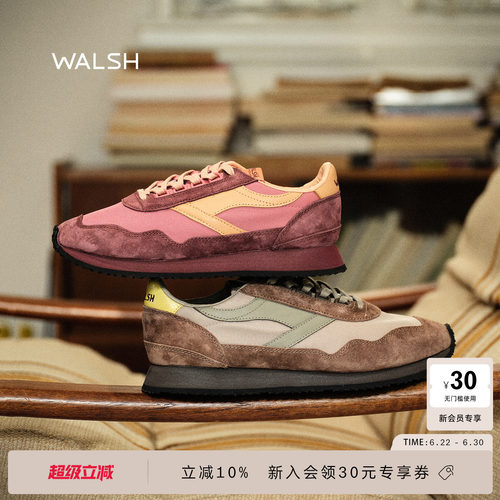 NormanWalsh巴恩风复古慢跑鞋