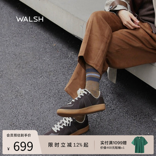 NormanWalsh丨GAT系列 26年春夏低帮复古休闲真皮德训鞋男女同款