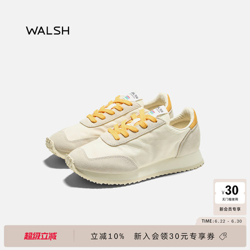 NormanWalsh运动休闲小白鞋