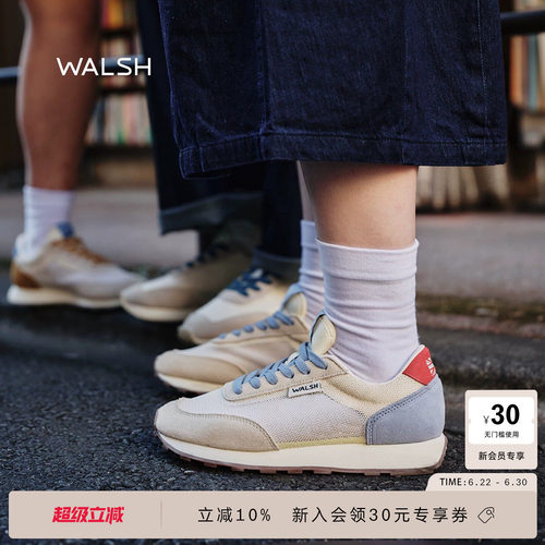 normanwalsh慢跑鞋透气男女同款