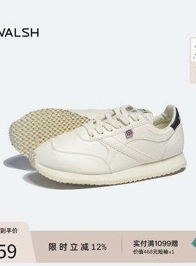 NormanWalsh运动休闲鞋男女款皮面小白鞋秋冬复古慢跑鞋TOR22154