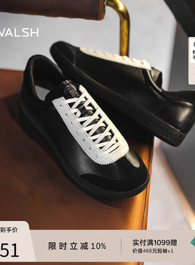 NormanWalsh【孙千同款】GAT系列复古德训鞋真皮舒适男女薄底鞋