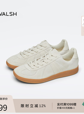 NormanWalsh丨GAT系列【董生活】 男女复古白色德训鞋板鞋休闲鞋