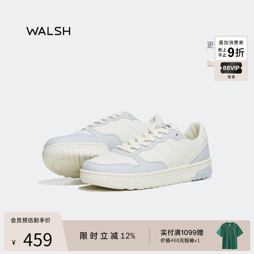 normanwalsh拼色系带女板鞋