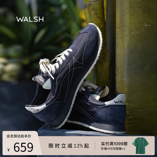 NormanWalsh丨TDL地铁系列春夏小黑鞋复古慢跑鞋运动休闲鞋男女款