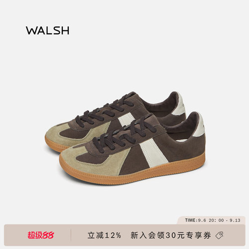 董洁同款全麂皮德训鞋