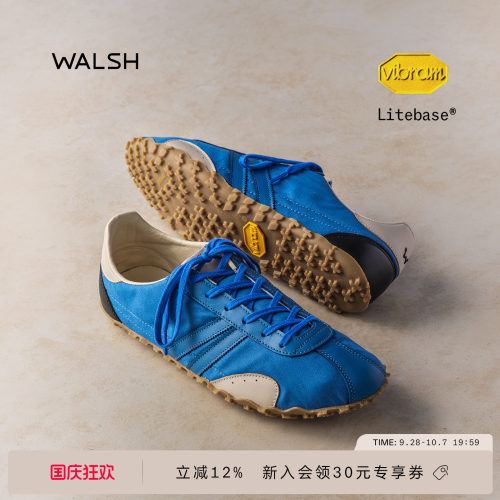 WALSH|CONCORDE复古薄底休闲鞋