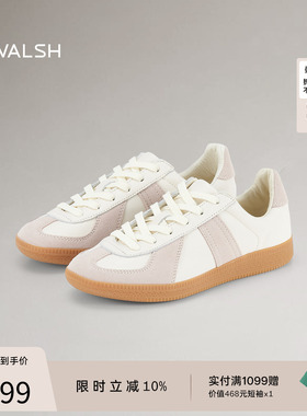 Norman Walsh丨GAT系列25年新款真皮德训鞋休闲板鞋低帮男女同款