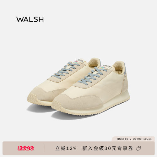 NormanWalsh运动休闲小白鞋