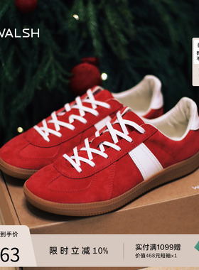 【新年红】Norman Walsh丨GAT系列 德训鞋休闲板鞋低帮男女同款