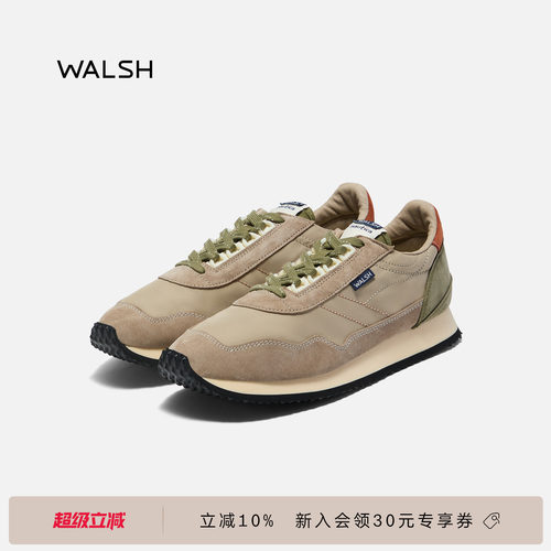 WALSH丨ENSIGN LITE 系列  26新款 夏季复古慢跑鞋休闲鞋运动鞋