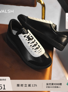 NormanWalsh【孙千同款】GAT系列复古德训鞋真皮舒适男女薄底鞋
