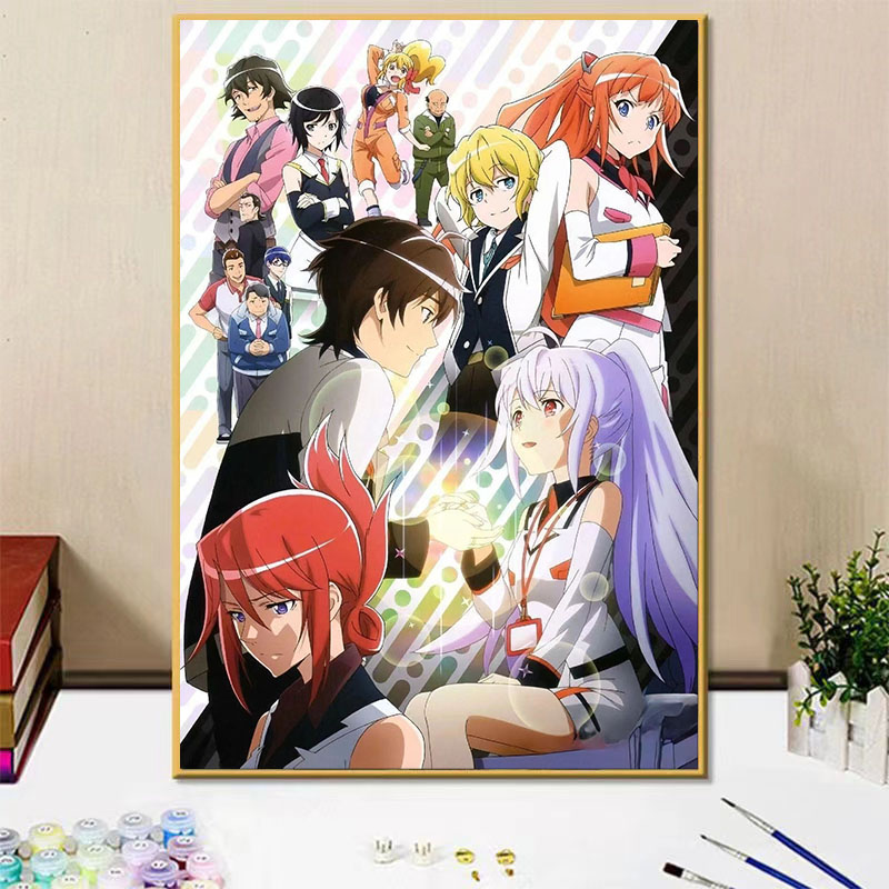 艾拉可塑性记忆人物手绘填色画画
