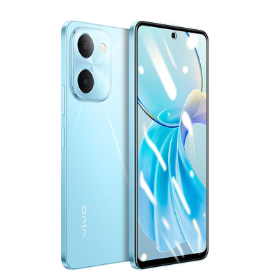 适用vivoy100i钢化膜V2279A手机贴膜vivoy100t全屏覆盖高清vivo Y100i保护膜viviY抗蓝光莫l玻璃防爆防指纹