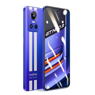 适用 真我GTNeo3钢化膜GT neo3手机膜realme抗蓝光oppo RMX3562防爆RMX3560防指纹高清保护玻璃贴膜保护全屏
