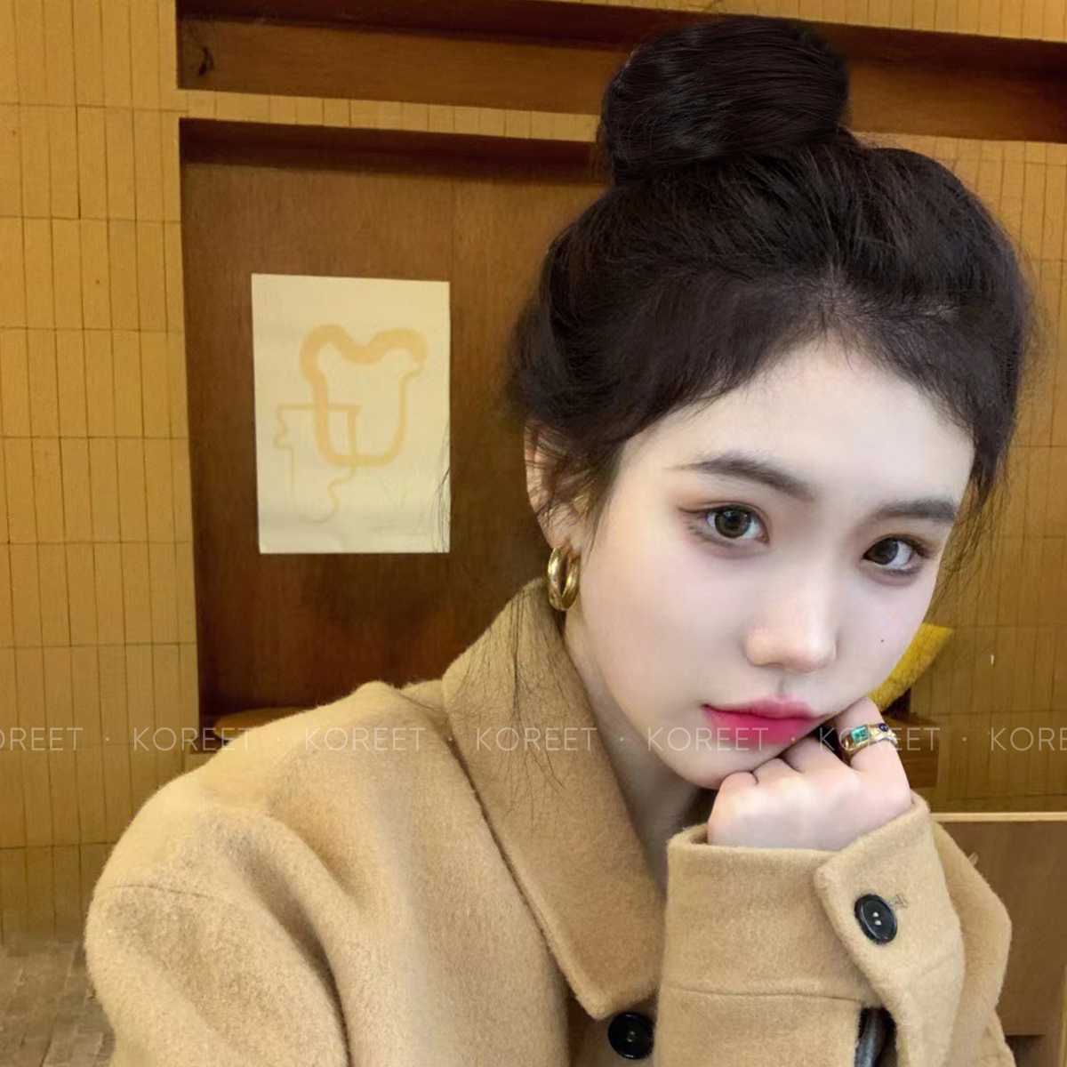 遮白发发箍鱼骨辫假发刘海一体增高颅顶有无鬓角麻花辫子外出发饰