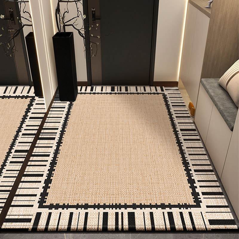 比利时绒入户门地垫进门家用防滑脚垫客厅轻奢高级玄关地毯可裁剪,居家布艺,入户地垫,淘宝优惠券,粉丝福利购,淘宝优惠卷