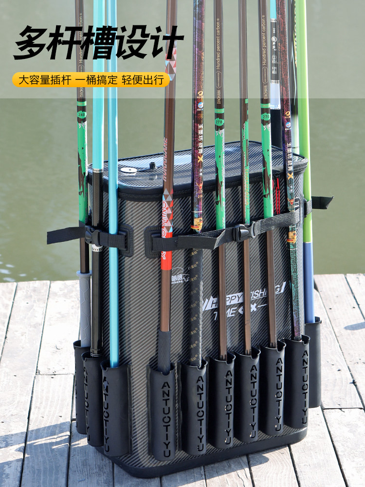 Рыболовная сумка большой емкости knight fishing chair задняя сумка на плечо сумка для рыболовного стула многофункциональная рыболовная легкая сумка для хранения рыболовных снастей Изображение 1