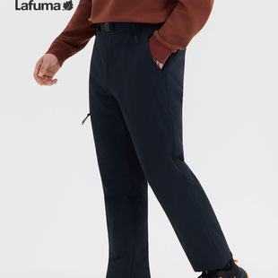 子 防泼水内里磨毛直筒棉裤 LAFUMA乐飞叶户外秋冬男士 休闲长裤