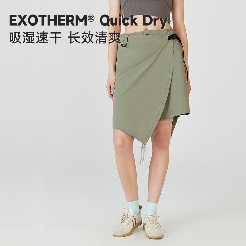 诺诗兰24夏季女式短裙户外运动