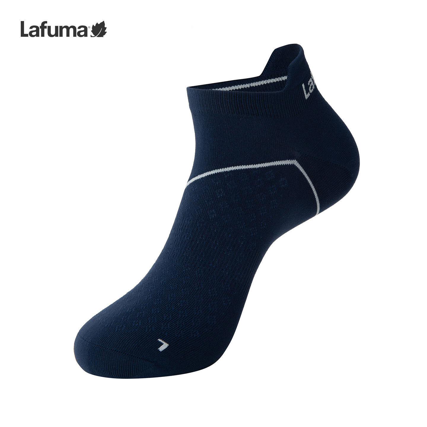LAFUMA乐飞叶户外男士短袜抗菌防臭不掉跟船袜可运动登山袜子